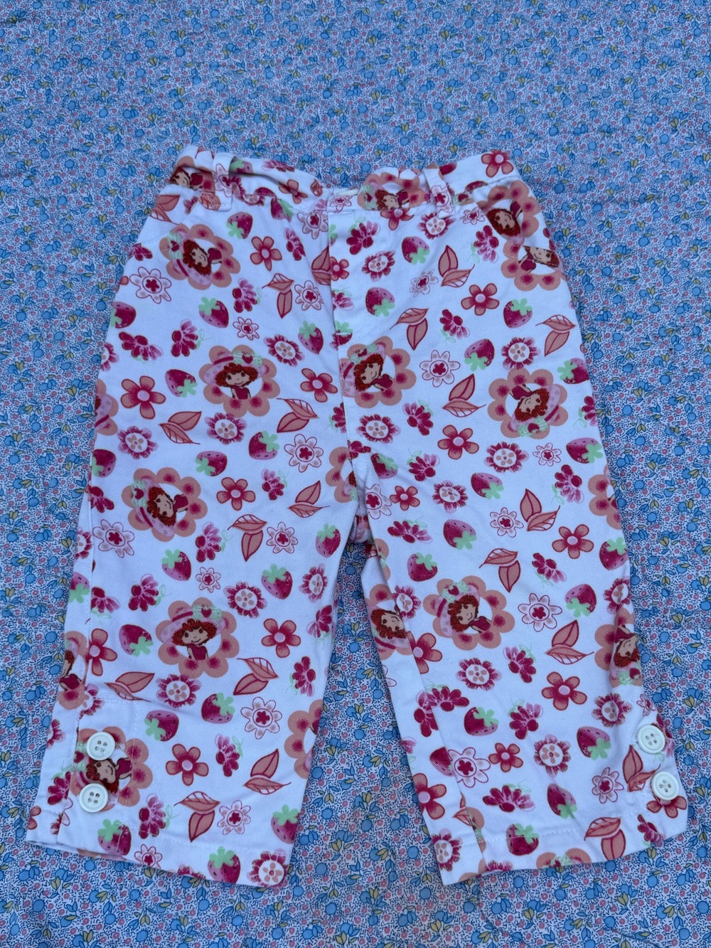 Strawberry Shortcake - Y2K capri pants